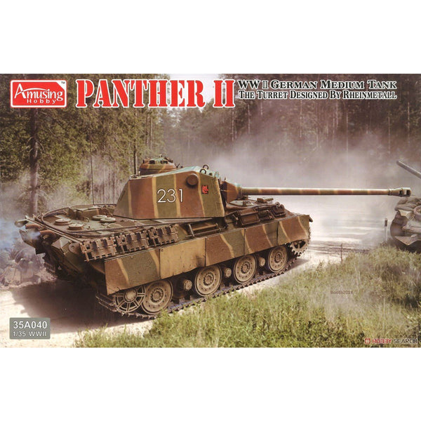 AMUSING HOBBY 35A040 1/35 Panther II The Turret Designed by Rheinmetall