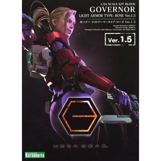 KOTOBUKIYA 1/24 Hexagear Governor Light Armor Type Rose Ver 1.5