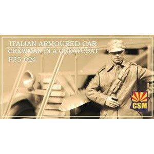 COPPER STATE MODELS 1/35 Italian Armoured Car Crewman in a