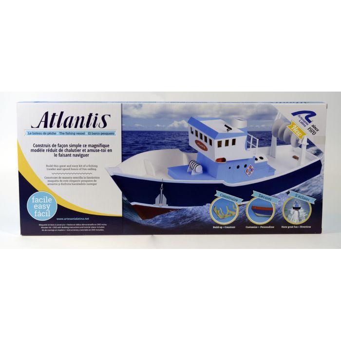 ARTESANIA Atlantis The Fishing Vessel Wooden Ship Kit