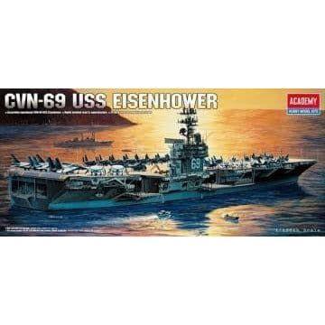 ACADEMY 1/800 CVN-69 USS Eisenhower