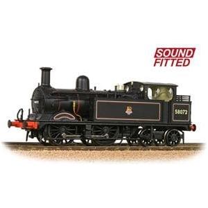 BRANCHLINE OO MR 1532 Class (1P) 0-4-4 58072 BR Lined Black DCC Sound Fitted