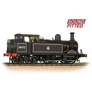 BRANCHLINE OO MR 1532 Class (1P) 0-4-4 58072 BR Lined Black DCC Sound Fitted