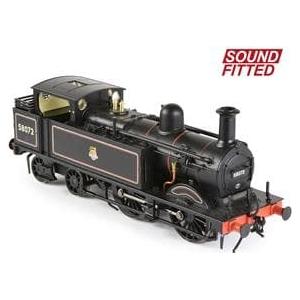 BRANCHLINE OO MR 1532 Class (1P) 0-4-4 58072 BR Lined Black DCC Sound Fitted