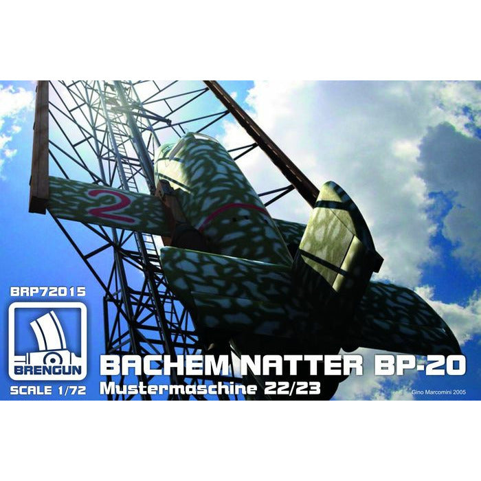 BRENGUN 1/72 Bachem Natter BP-20 Mustermaschine 22-23
