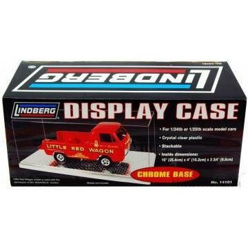 LINDBERG Single Display Case Chrome Base 1/24