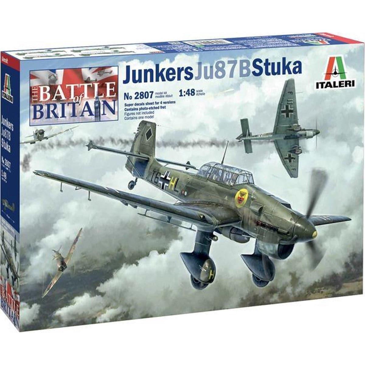 ITALERI 1/48 Ju-87B Stuka Battle of Britain 80th Ann SupDec