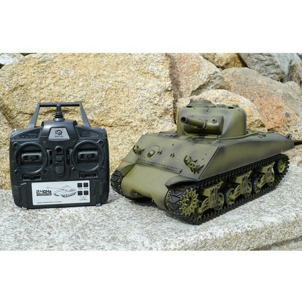HENGLONG M4A3 Sherman R/C Tank RTR 6.0 Version 1/16