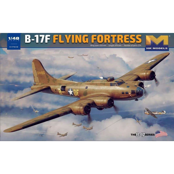 HONG KONG MODELS 1/48 B-17F Flying Fortress Memphis Belle