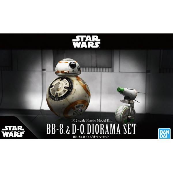 BANDAI Star Wars 1/12 BB-8 & D-O Diorama Set