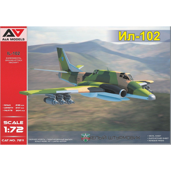 A&A MODELS 1/72 IL-102 Ground-Attack Aircraft