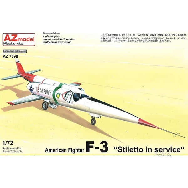 AZ MODEL 1/72 Douglas F-3 "Stilleto in Service"