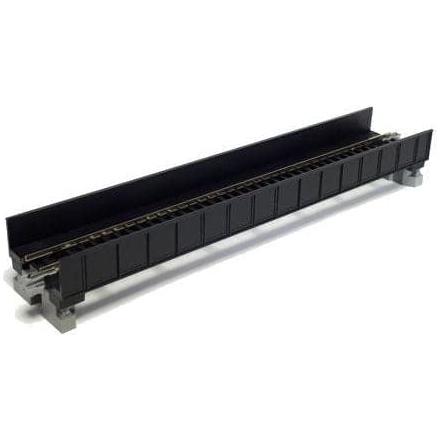 KATO N Unitrack Single Plate Girder Bridge 186mm Black