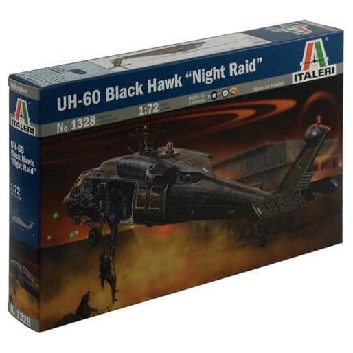 ITALERI 1/72 UH-60 Black Hawk Night Raid (Aus Decals)