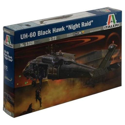 ITALERI 1/72 UH-60 Black Hawk Night Raid (Aus Decals)