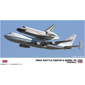 HASEGAWA 1/200 Space Shuttle Orbiter & Boeing 747 "Farewell"