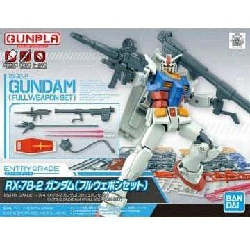 BANDAI Entry Grade RX-78-2 Gundam (Full Weapon Set)