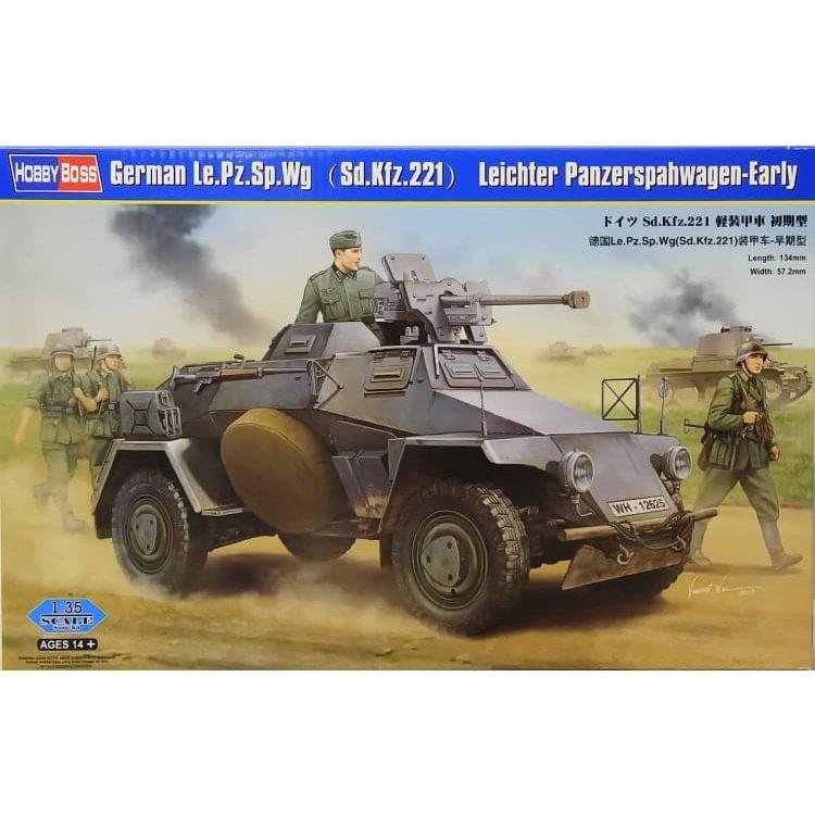 HOBBY BOSS 1/35 German Le.Pz.Sp.Wg (Sd.Kfz.221) Leichter Pa
