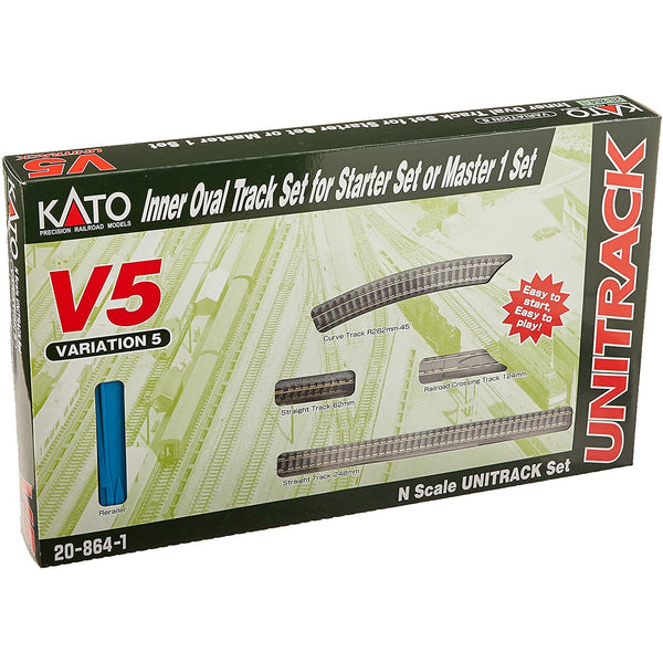 KATO N Unitrack Inner Oval Track Set for Starter Set or Master 1 Set V5