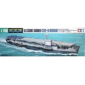 TAMIYA 1/700 US Escort Carrier CVE-9 Bogue