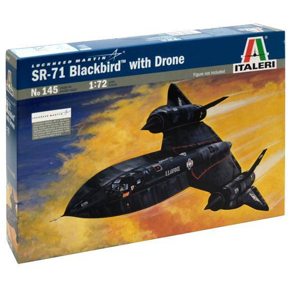 ITALERI 1/72 SR-71 Blackbird With Drone