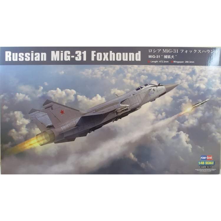 HOBBY BOSS 1/48 Russian Mig-31 Foxhound