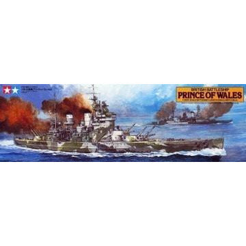 TAMIYA 1/350 British Battleship Prince of Wales