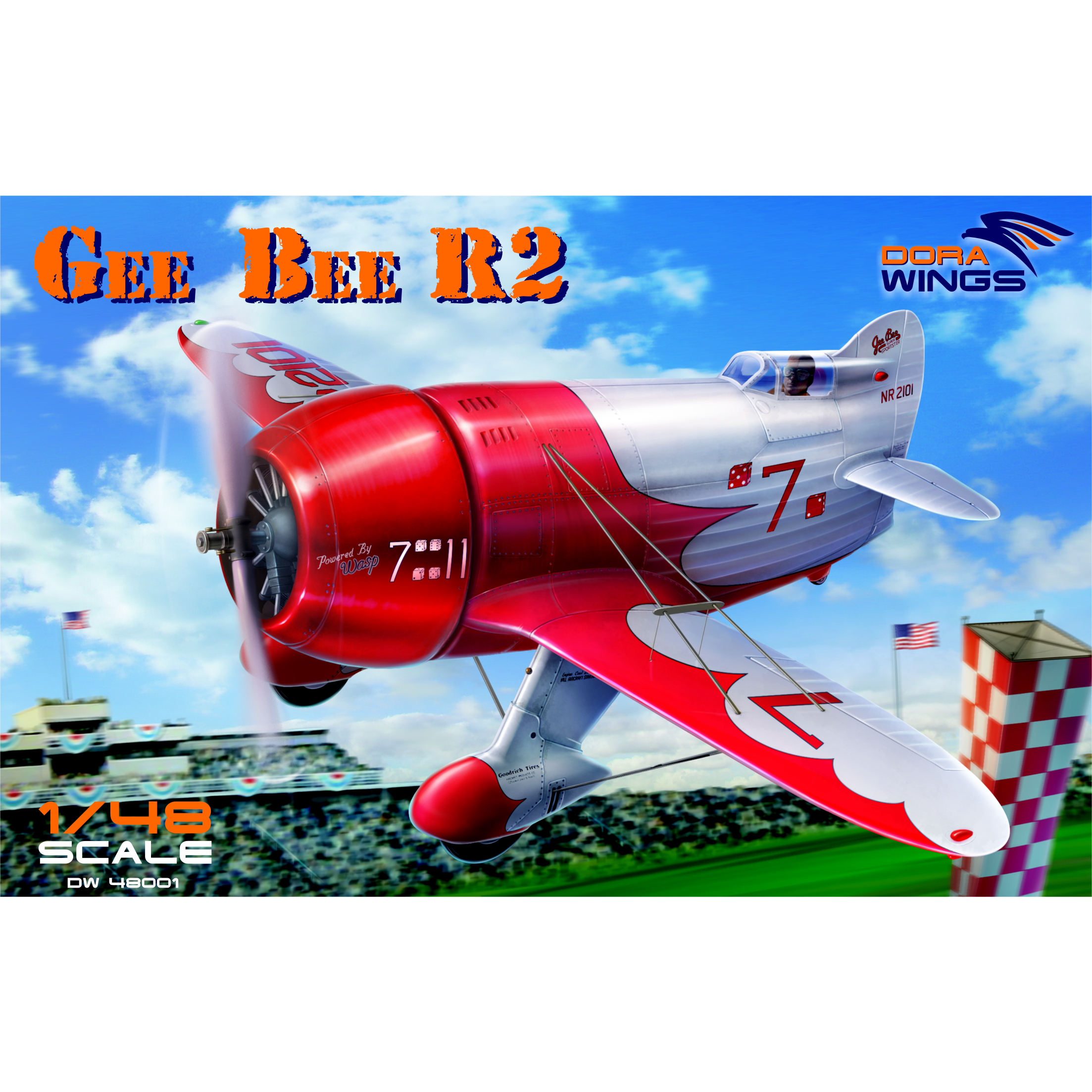 DORA WINGS 1/48 Gee Bee Super Sportster R-2