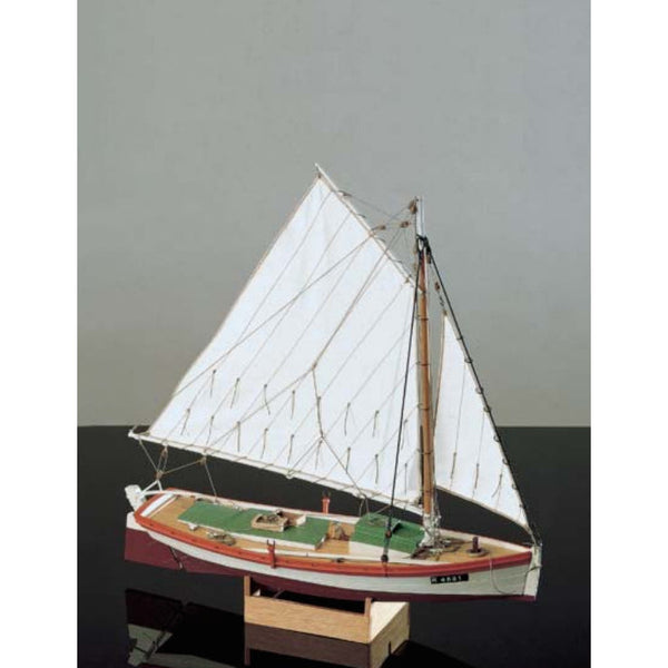 COREL 1/25 Flattie Chesapeake Bay Fishing Boat Wooden Kit