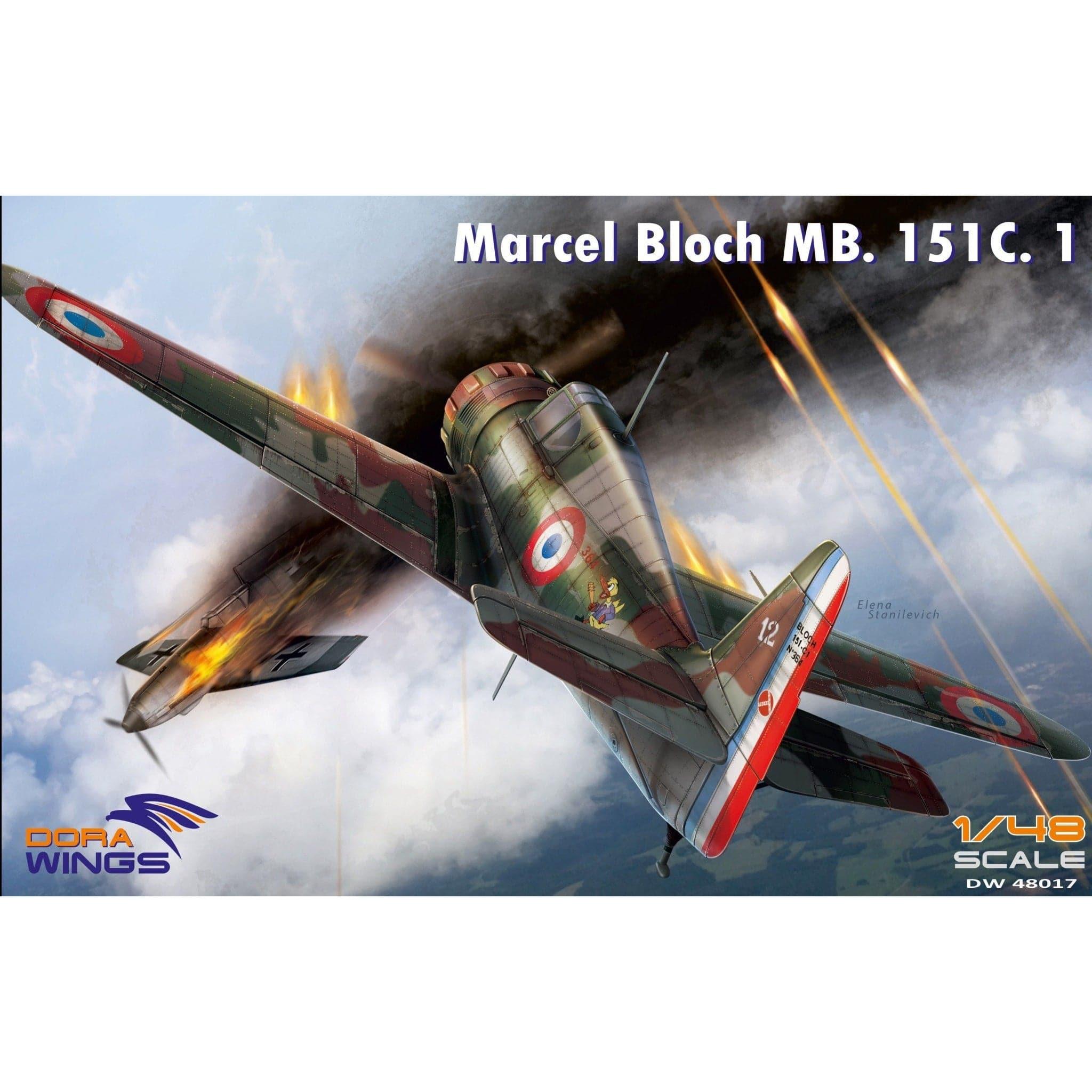 DORA WINGS 1/48 Bloch MB.151C.1