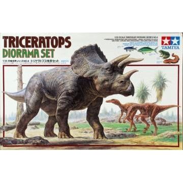 TAMIYA 1/35 Triceratops Diorama Set