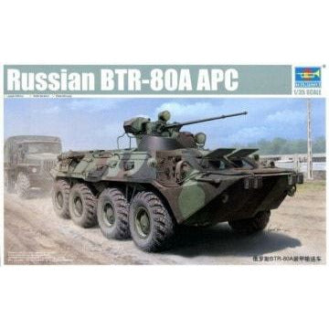 TRUMPETER 1/35 Russian BTR-80A APC