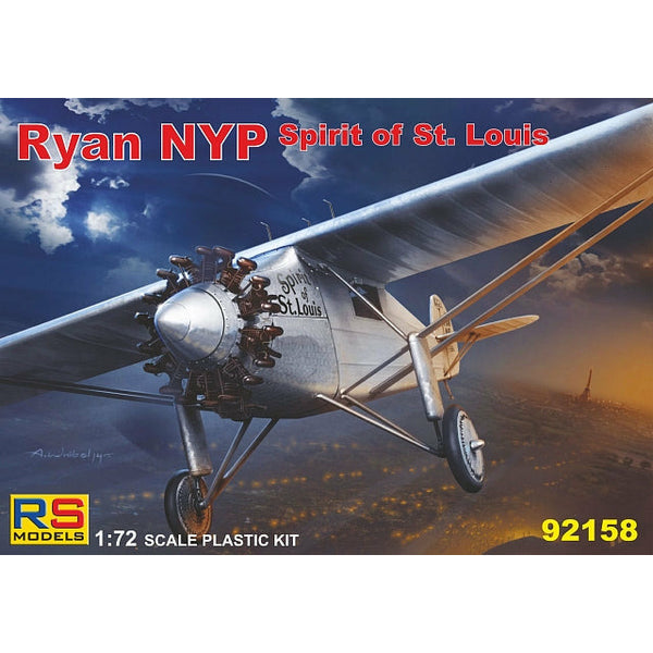RS MODELS 1/72 Ryan NYP "Spirit of St. Louis" (2 Decal v. for USA)