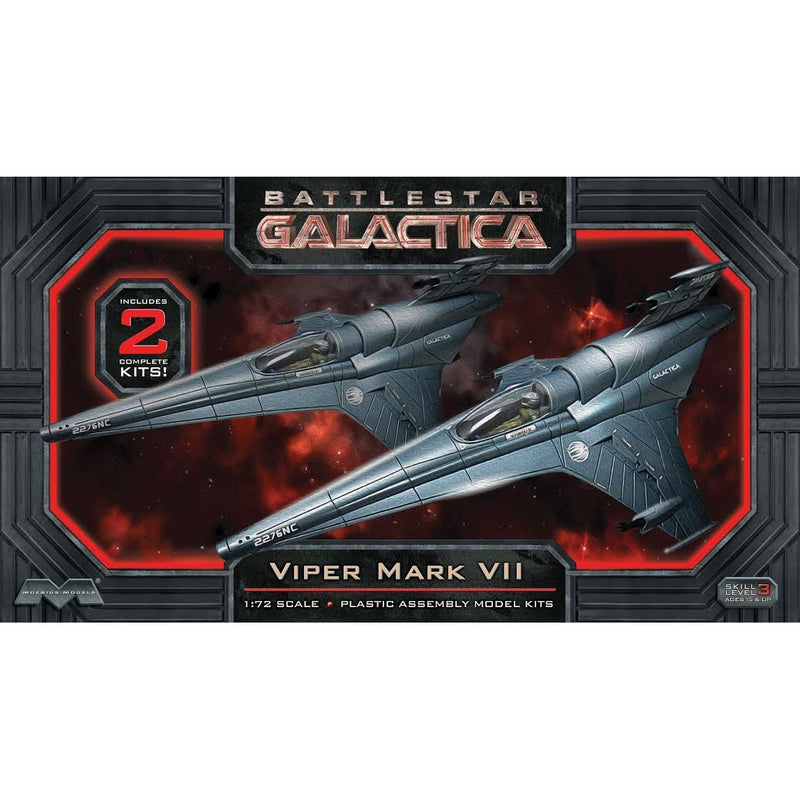 MOEBIUS 1/72 Battlestar Galactica Viper MKV11 Plastic Kit