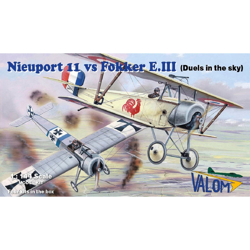 VALOM 1/144 Nieuport 11 vs Fokker E.III (Duels in the Sky)