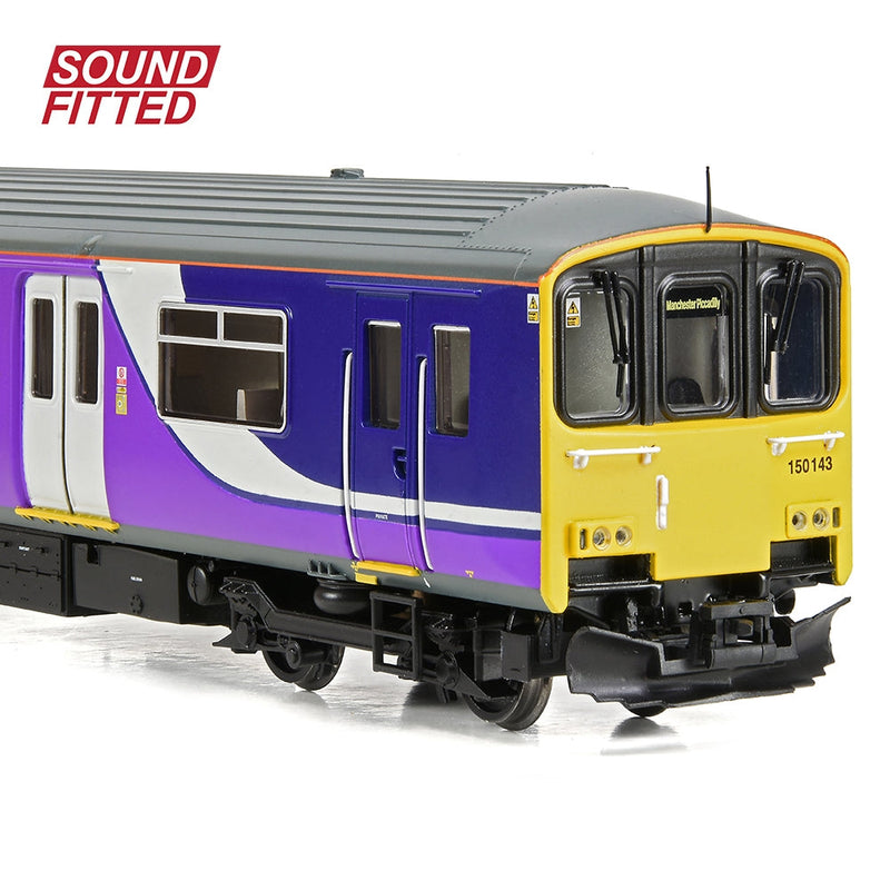 BRANCHLINE OO Class 150/1 2-Car DMU 150143 Northern Rail DCC Sound Fitted