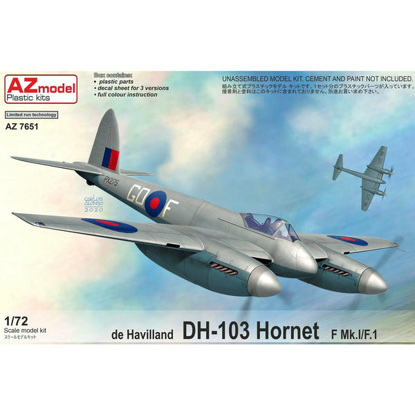 AZ MODEL 1/72 DH-103 Hornet F Mk.I/F.1