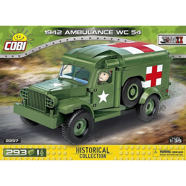 COBI World War II - Dodge WC-54 Ambulance (293 Pieces)