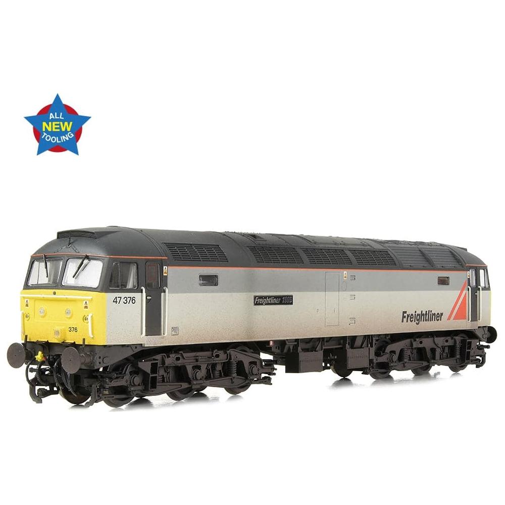 BRANCHLINE OO Class 47/3 47376 'Freightliner 1995' Freightliner Grey [W]