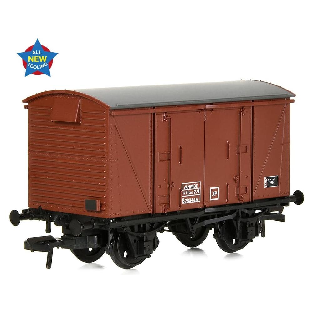 BRANCHLINE OO BR 12T 'Vanwide' Ventilated Van BR Bauxite (Late)