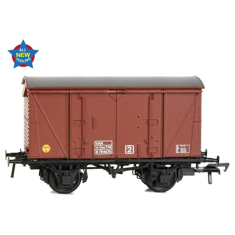 BRANCHLINE OO BR 12T 'Vanwide' Ventilated Van BR Bauxite (Late) (VAN)