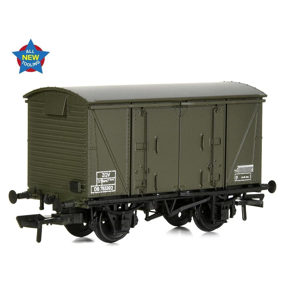 BRANCHLINE OO BR 12T 'Vanwide' Ventilated Van BR Departmental Olive Green