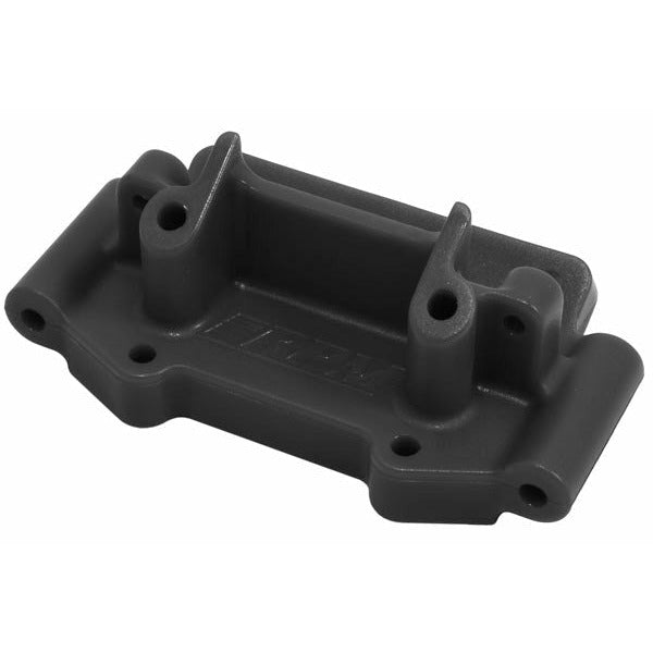 RPM Black Front Bulkhead for most Traxxas 1/10 2wd
