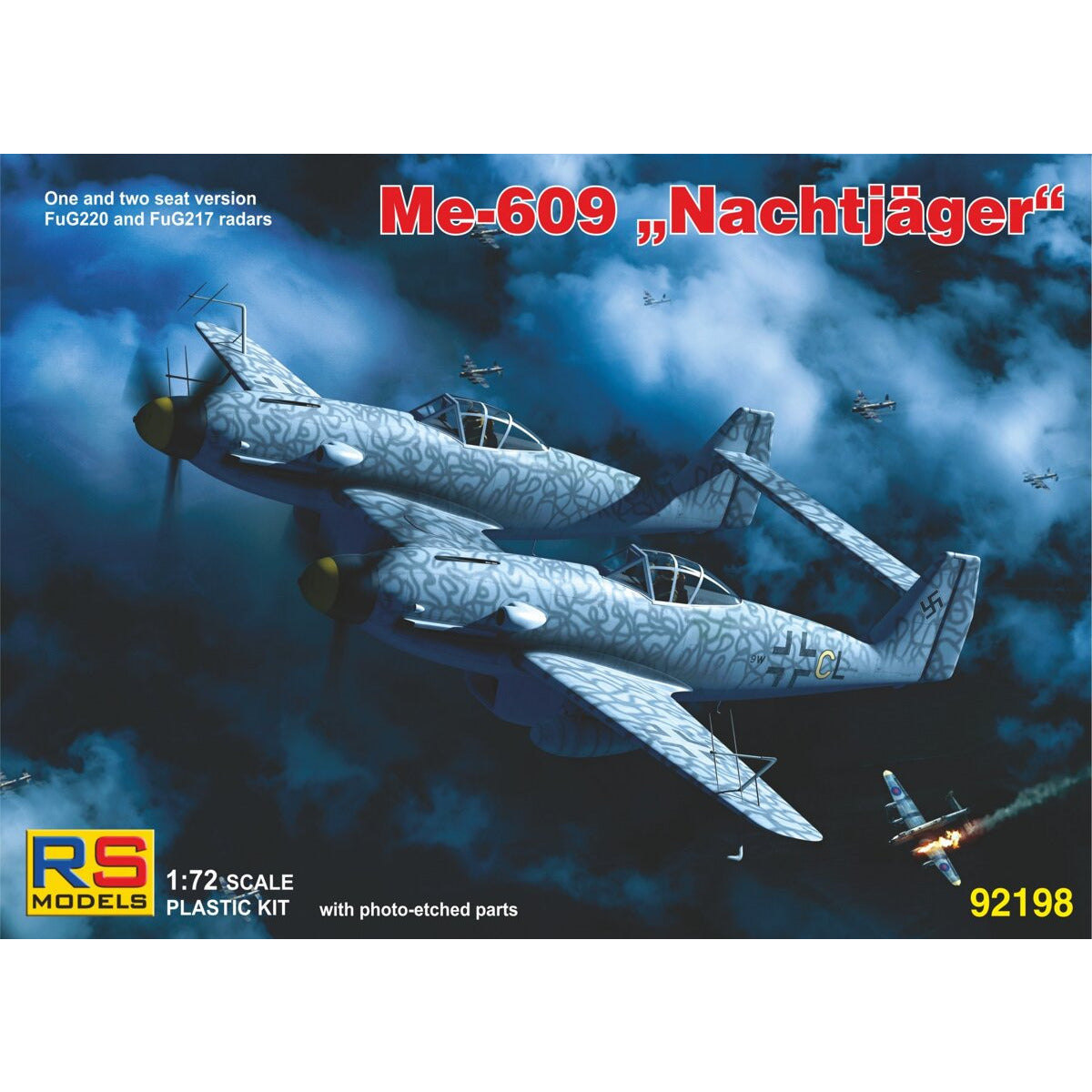 RS MODELS 1/72 Me-609 "Nachtjager"