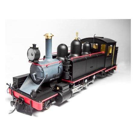 HASKELL On30 NA Class Puffing Billy Locomotive - Black w/Re