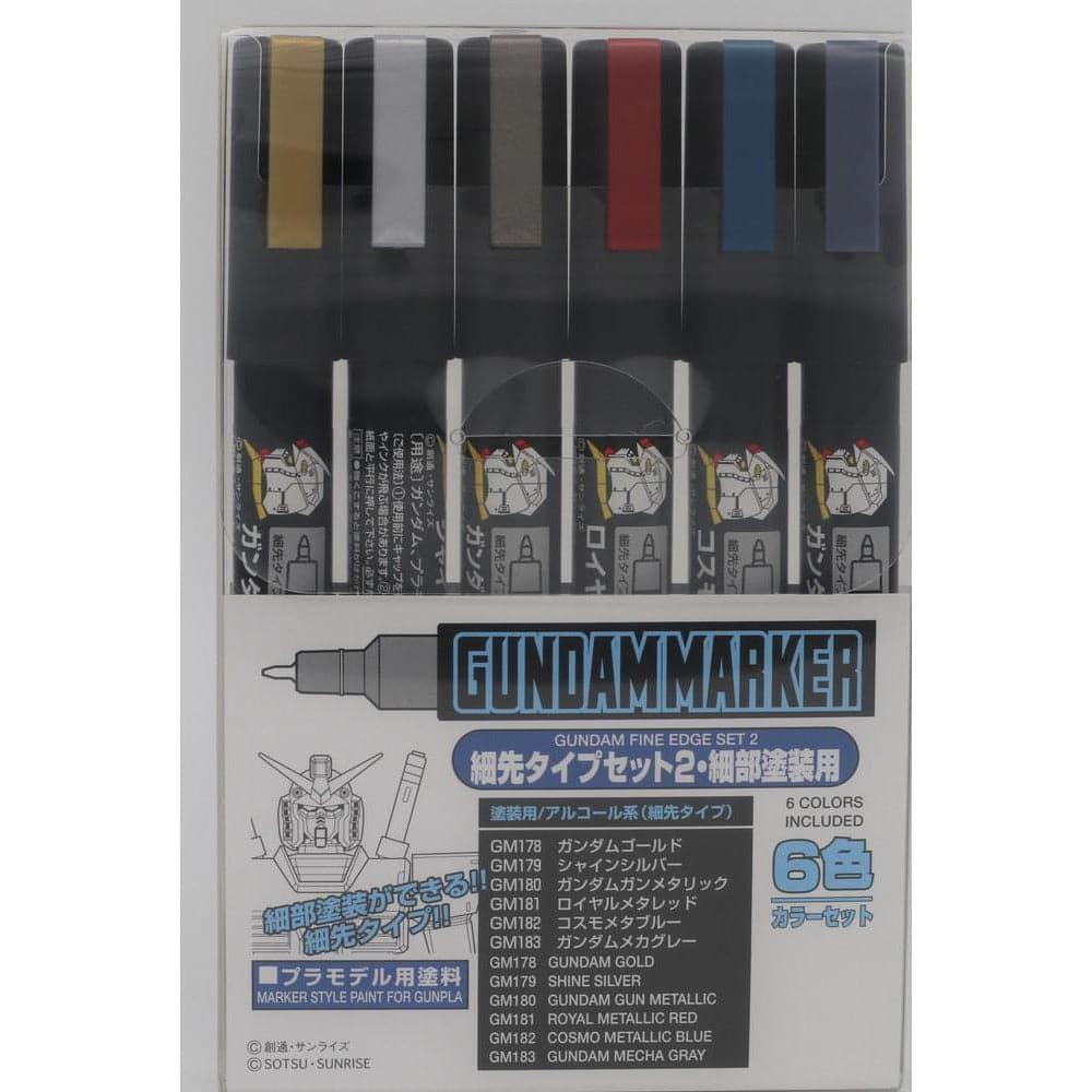 GSI Gundam Marker Fine Edge Set 2