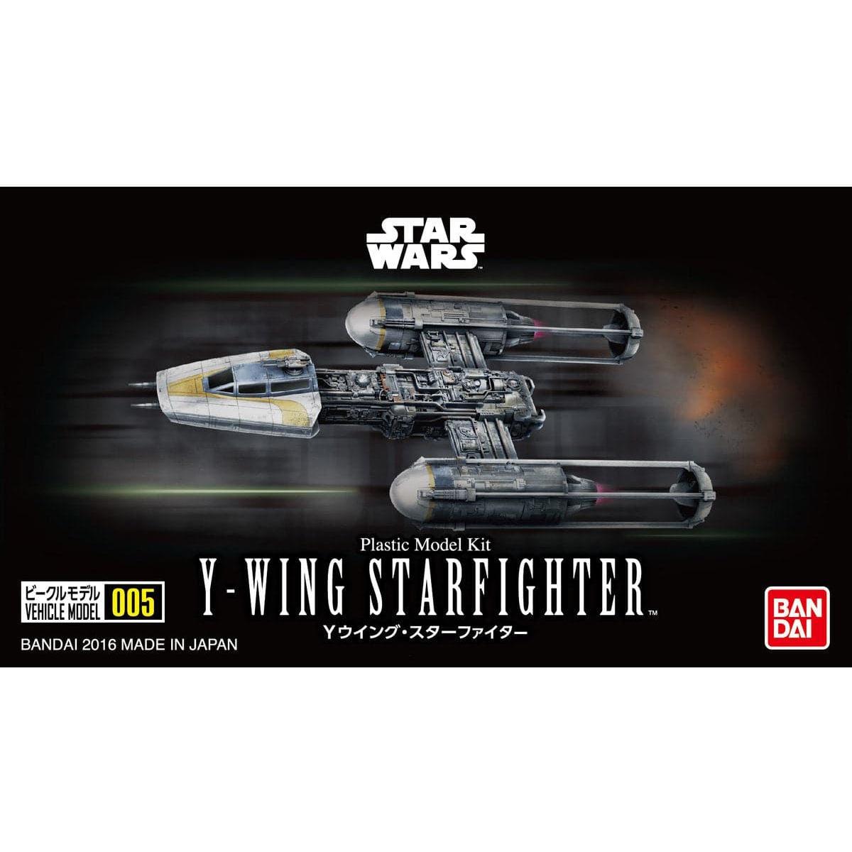 BANDAI Star Wars Vehicle Model 005 Y-Wing Starfighter