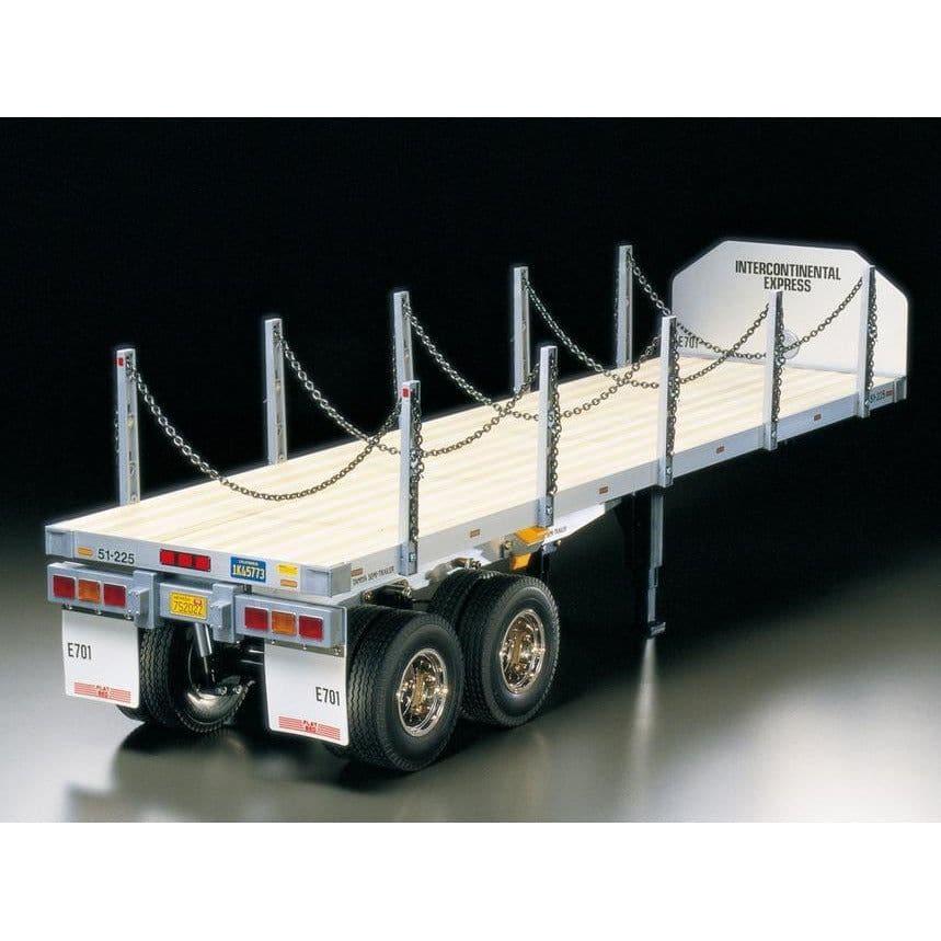 TAMIYA Flatbed Semi-Trailer for 1/14 RC Truck