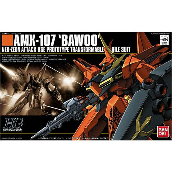 BANDAI 1/144 HGUC AMX-107 Bawoo