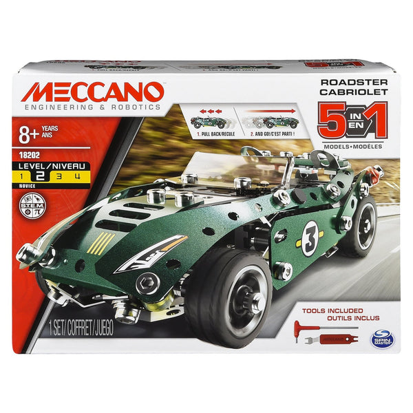 MECCANO Multi-Model 5 Set Roadster